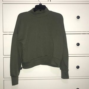 Cropped sweatshirt